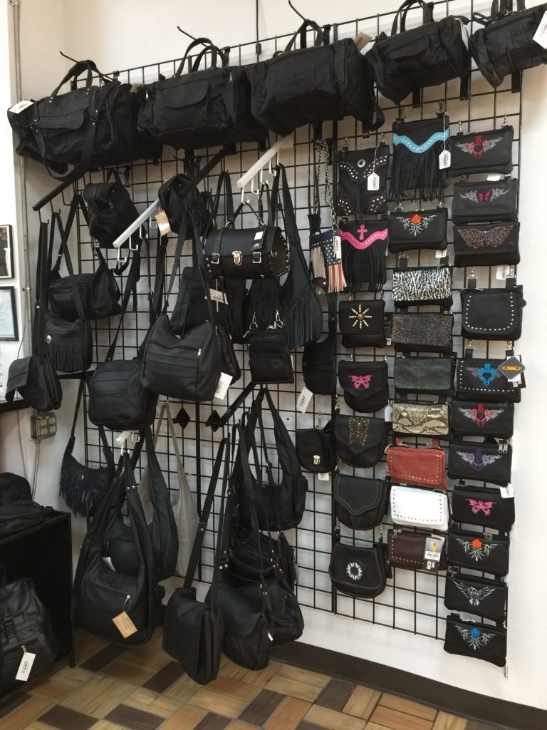 Women's Leather Purses, Handbags, Duffle Bags and Clutch Purses at AM Leather, Romulus, MI